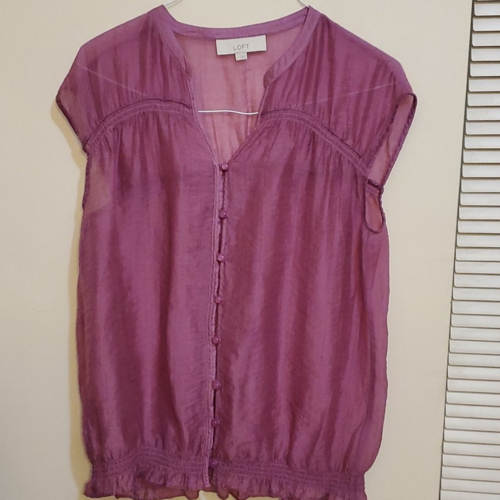 Loft top blouse